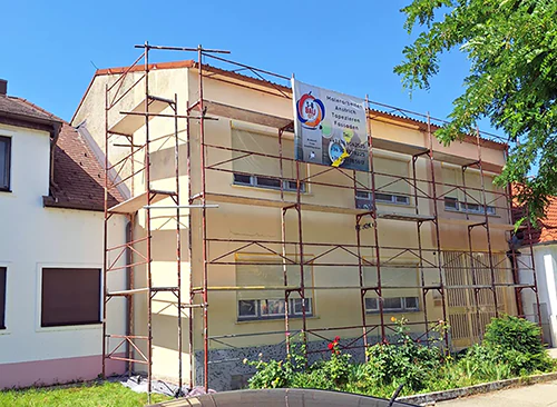 Homlokzatfestés | kész munka